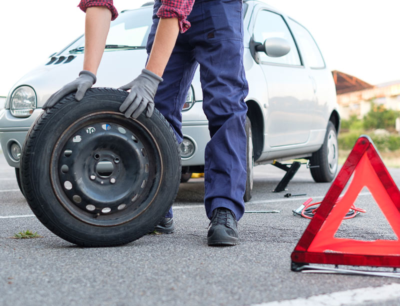 Tire Change Service Roadside Assistance Orlando